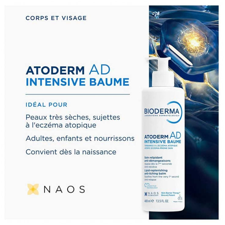 Bioderma Atoderm AD Intensive balm 400ml (13.53fl oz)