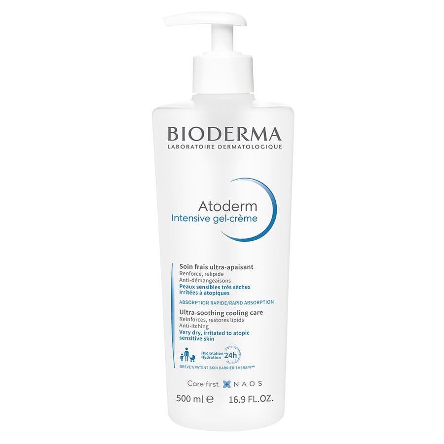 Bioderma Atoderm Intensive Gel - Cream Ultra - Soothing Cooling Care - FrenchBeautyHub