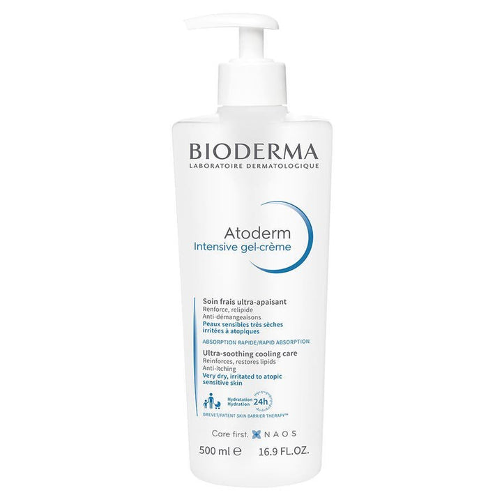 Bioderma Atoderm Intensive Gel - Cream Ultra - Soothing Cooling Care - FrenchBeautyHub