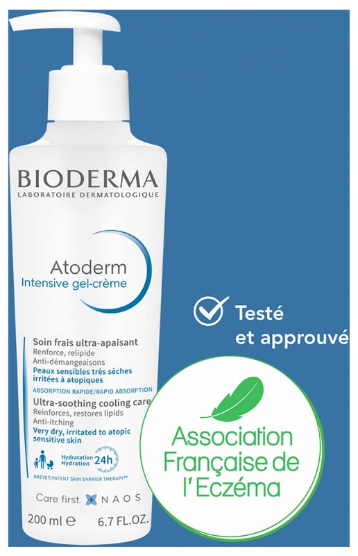 Bioderma Atoderm Intensive Gel-crème soin rafraîchissant ultra-apaisant