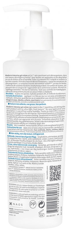 Bioderma Atoderm Intensive Gel-crème soin rafraîchissant ultra-apaisant