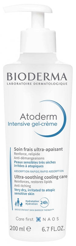 Bioderma Atoderm Intensive Gel-crème soin rafraîchissant ultra-apaisant