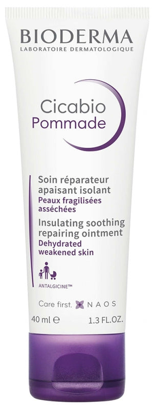Insulating Soothing Repairing Ointment 40ml Cicabio Peaux sensibles Bioderma