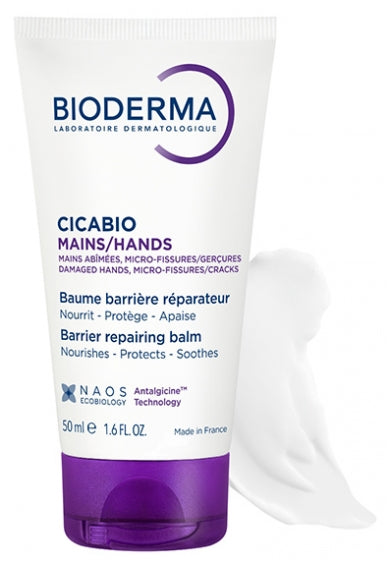 Bioderma Cicabio Baume mains réparateur de la barrière cutanée 50ml