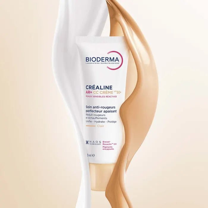 Bioderma Créaline AR+ CC Cream SPF50+ Light 40ml (1.35fl oz) - FrenchBeautyHub