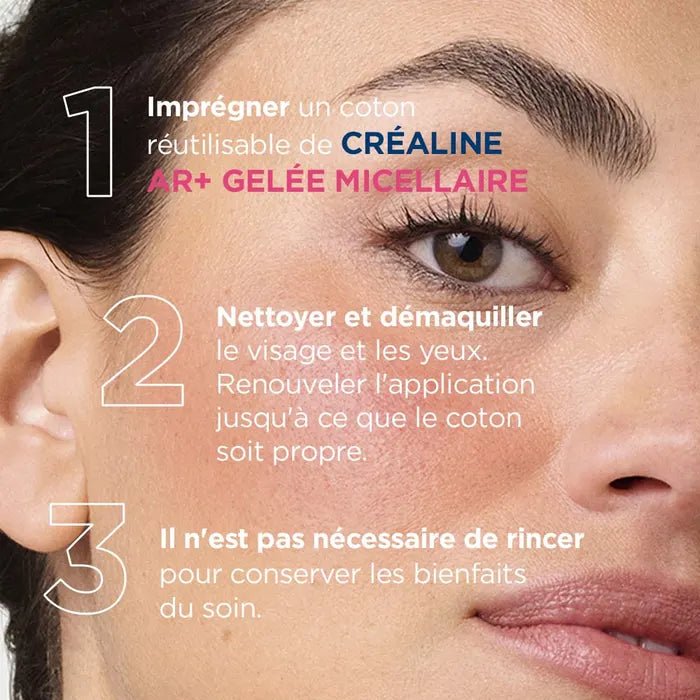 Bioderma Créaline AR+ Micellar Jelly 250ml (8.45 fl oz) - FrenchBeautyHub