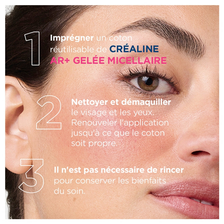 Bioderma Créaline AR+ Micellar Jelly 250ml (8.45 fl oz)