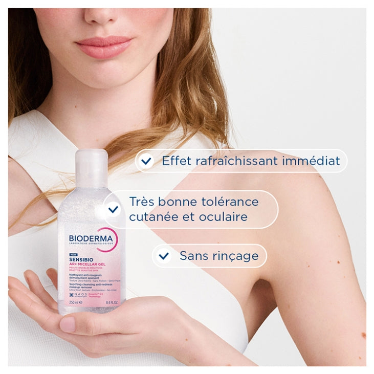 Bioderma Créaline AR+ Micellar Jelly 250ml (8.45 fl oz)