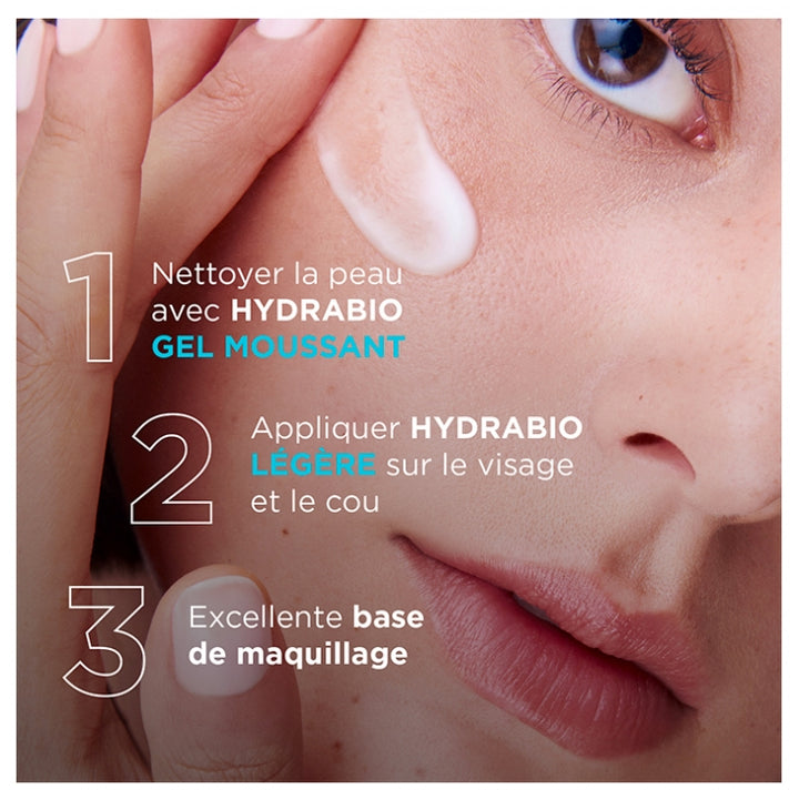 Bioderma Hydrabio Soin Hydratant Texture Légère Peaux Sensibles Normales à Mixtes 40ml (1.35fl oz)