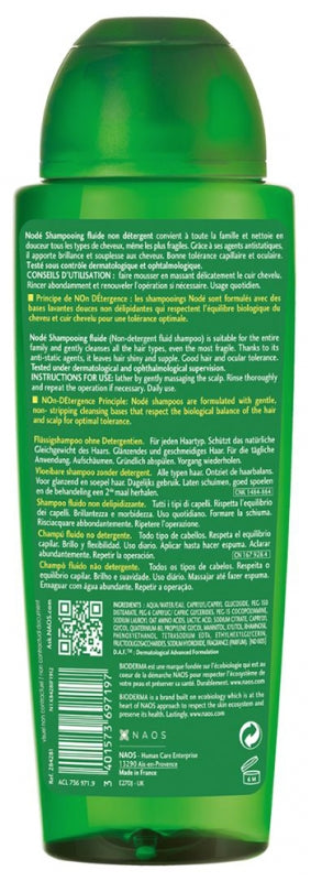 Bioderma Nodé Shampooing Non-Detergent Fluid Shampoo
