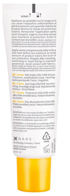 Bioderma Photoderm Crème Moisturizing Cream SPF50+ Invisible 40ml (1.35fl oz)