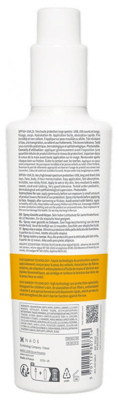 Bioderma Photoderm Pediatrics Spray SPF50+ 200ml (6.7floz)