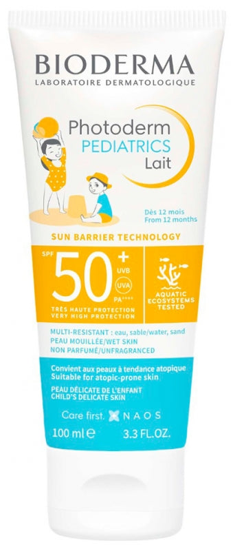 Bioderma Photoderm Pediatrics Milk SPF50+ for Children with Atopic Tendency