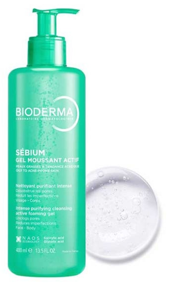Bioderma Sebium Gel detergente schiumogeno 400ml