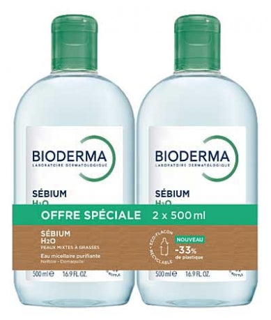 Bioderma Sebium H2O Purifying Cleansing Micelle Solution for Combination to Oily Skin