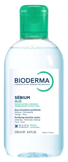 Bioderma Sebium H2O Purifying Cleansing Micelle Solution for Combination to Oily Skin