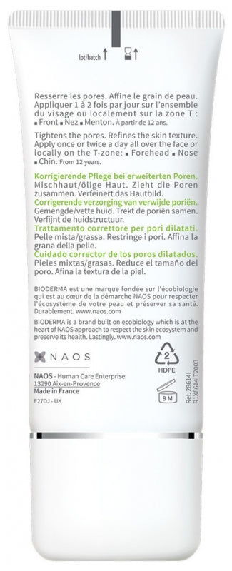 Bioderma Sébium Pore Refiner Corrective Care Enlarged Pores 30ml (1.01fl oz)