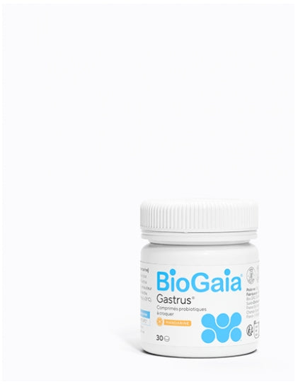 Biogaia Gastrus® Probiotics Mandarin flavor 30 chewable tablets
