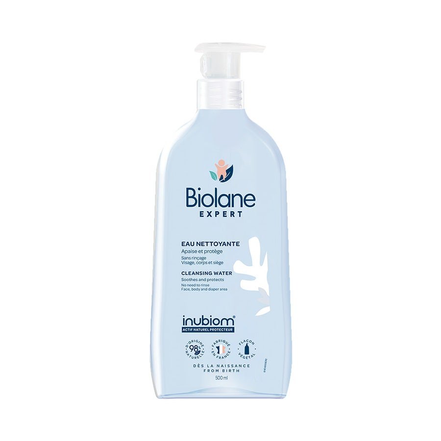 Biolane Expert Baby Cleansing Water Peaux Sensibles 500ml (16.91fl oz) - FrenchBeautyHub