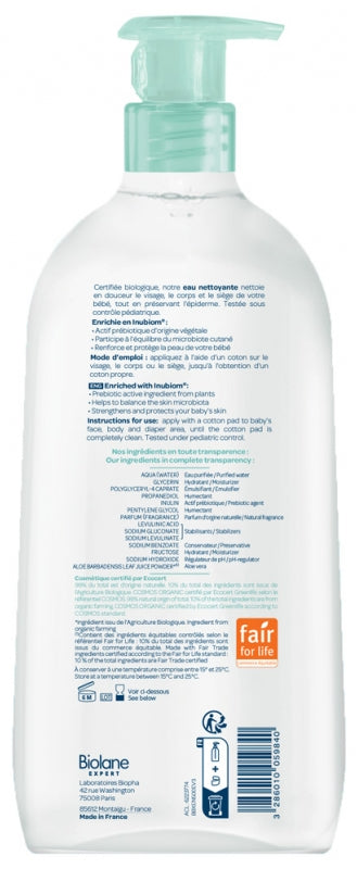 Biolane Expert Cleansing Water Face & Body Biolane Visage et corps 500ml (16.91fl oz)