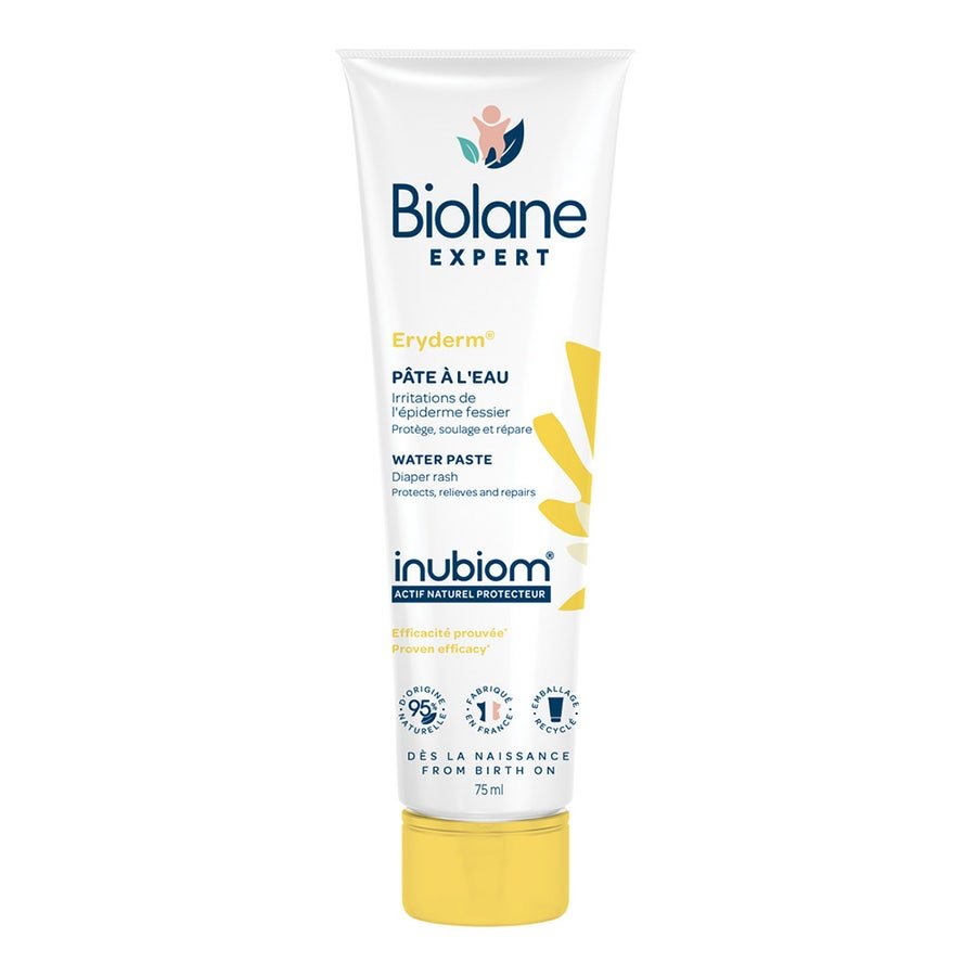 Biolane Expert Eryderm Baby Water Paste Treatment Peaux Sensibles 75ml (2.54fl oz) - FrenchBeautyHub