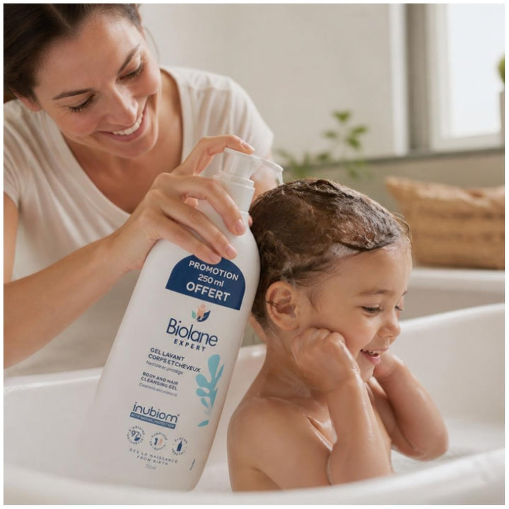 Biolane Expert Gel de Limpeza Corpo e Cabelo 750ml