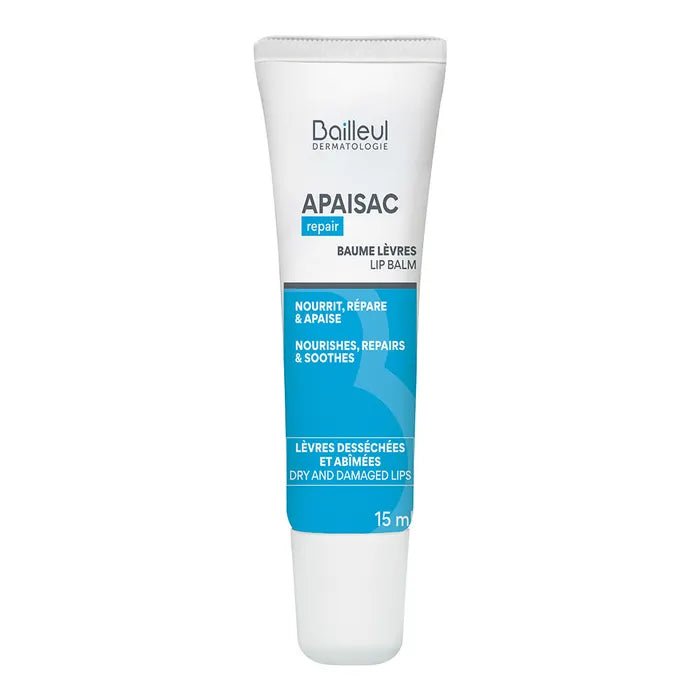 Biorga Apaisac Lip Balms Sensitive, Dry, and Fragile Skin 15ml (0.50fl oz) - FrenchBeautyHub