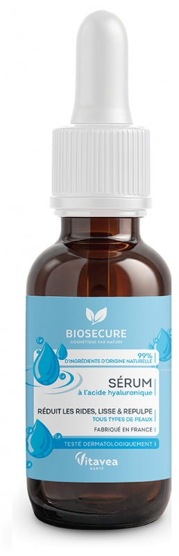 Bio Secure Hyaluronic acid serum tous types de peau 30ml (1.01 fl oz)