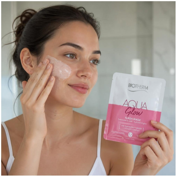 Biotherm Aqua Glow Radiance & hydration sheet mask 31g (1.09 oz)