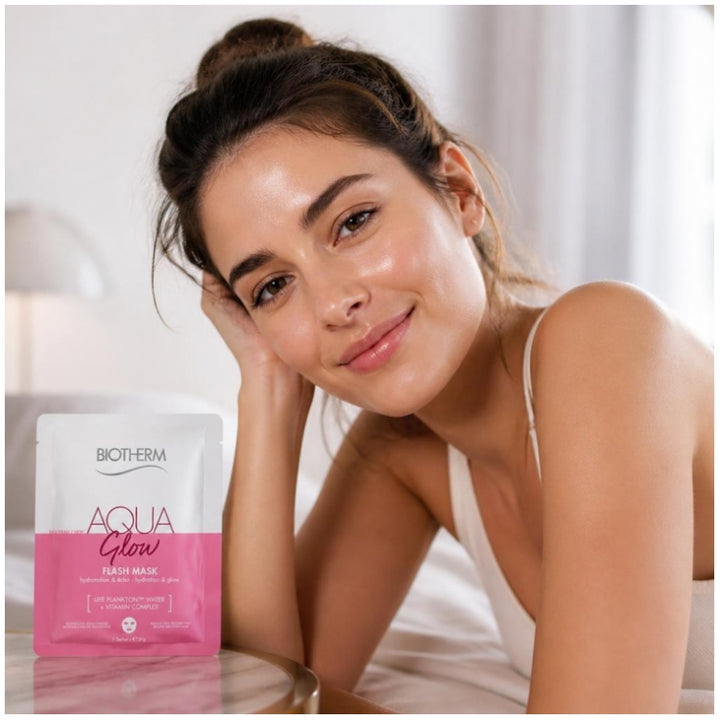 Biotherm Aqua Glow Radiance & hydration sheet mask 31g (1.09 oz)
