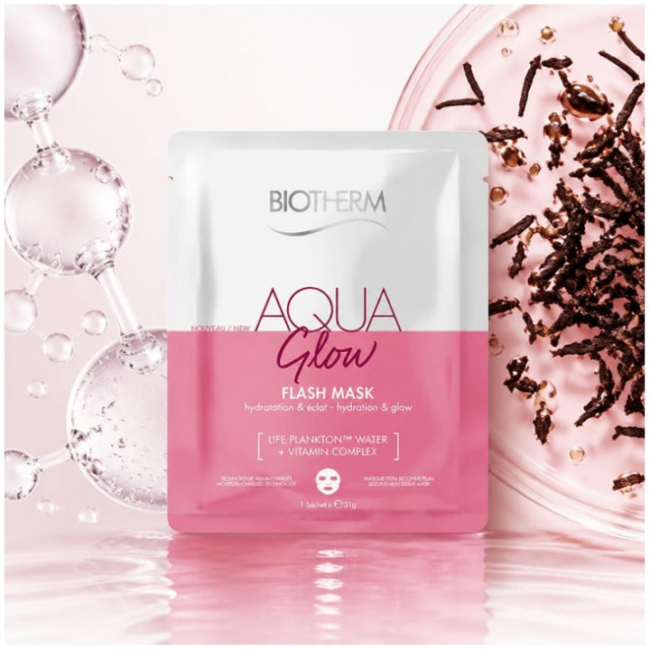 Biotherm Aqua Glow Radiance & hydration sheet mask 31g (1.09 oz)
