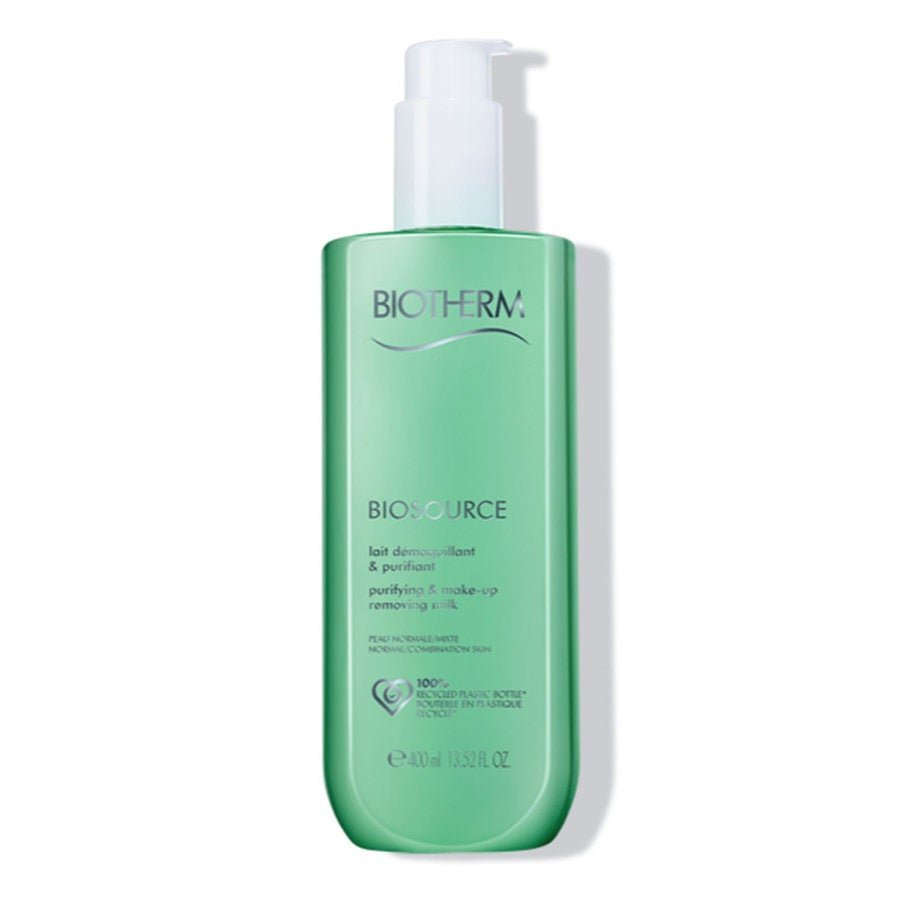 Biotherm Biosource Biosource Purifying And Make Up Removing Milk Normal To Combination Skins 400ml (13.52fl oz) - FrenchBeautyHub