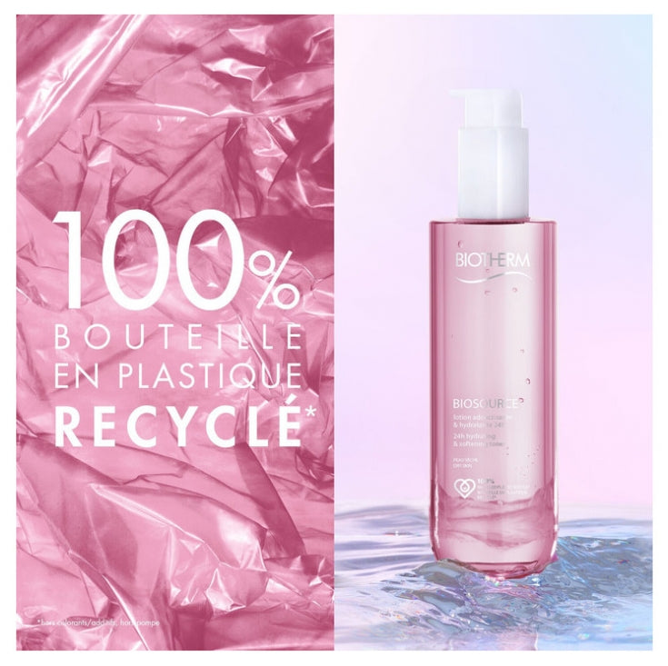 Biotherm Biosource Biosource تونر مرطب ومنعّم لمدة 24 ساعة للبشرة الجافة 400ml