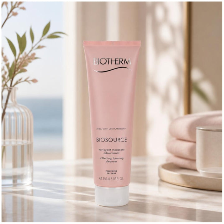 Biotherm Biosource Biosource Mousse Detergente Addolcente per Pelle Secca Pelle Secca 150ml