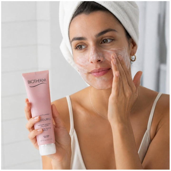 Biotherm Biosource Biosource Mousse Detergente Addolcente per Pelle Secca Pelle Secca 150ml