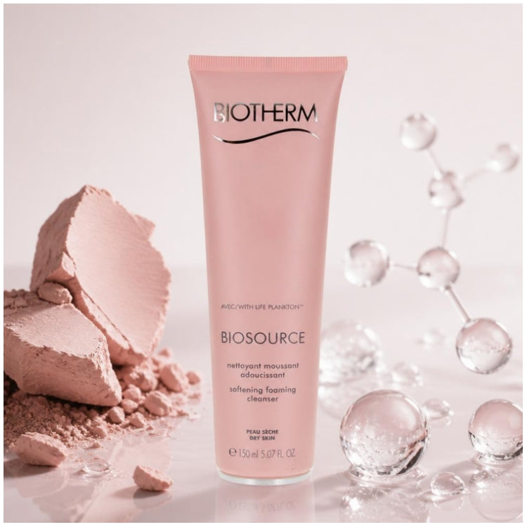 Biotherm Biosource Biosource Mousse Detergente Addolcente per Pelle Secca Pelle Secca 150ml