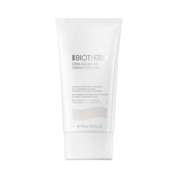 Biotherm Cera Cleanser Soothing Cleansing Foam Sensitive skin 150ml (5.07fl oz) - FrenchBeautyHub