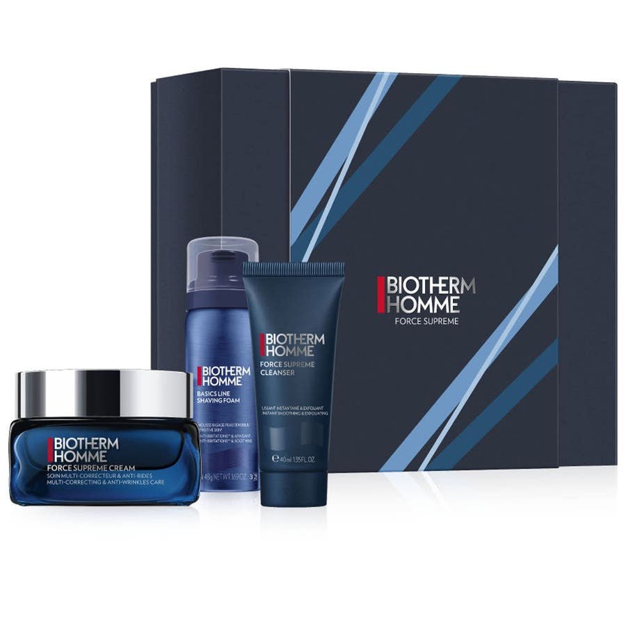 Biotherm L'Homme Force Supreme Anti - Ageing Gift Set - FrenchBeautyHub