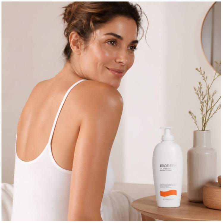 Biotherm Oil Therapy Soin corporel relipidant pour peaux sèches 400ml