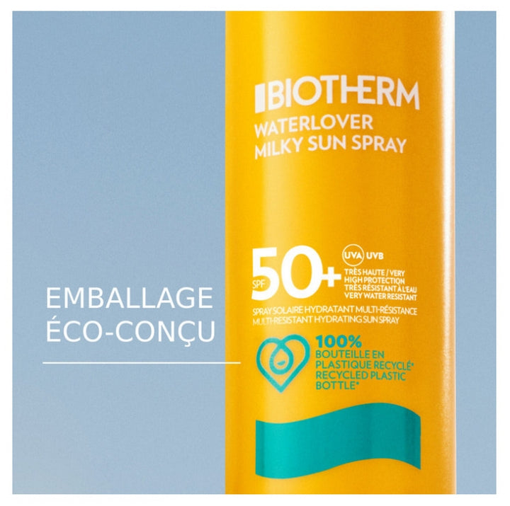 Biotherm Waterlover Spray solaire lacté résistant à l'eau et au sable SPF50+ 200ml