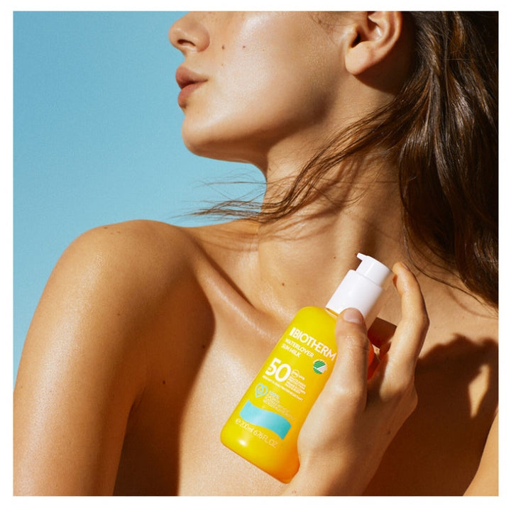 Biotherm Waterlover Sun Milk SPF30 for Face and Body 200ml (6.76fl oz)