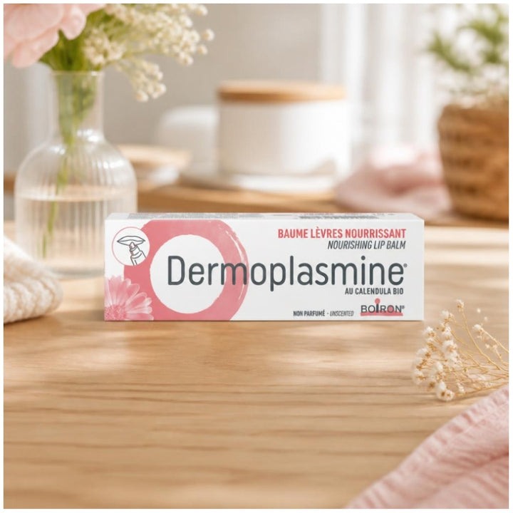 Boiron Dermoplasmine Calendula Baume à lèvres réparateur et nourrissant 10g