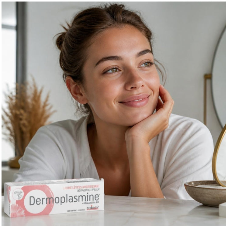 Boiron Dermoplasmine Calendula Baume à lèvres réparateur et nourrissant 10g