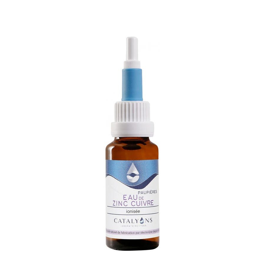 Catalyons Zinc - Copper Water for Eye Contour Care 20ml (0.67fl oz) - FrenchBeautyHub
