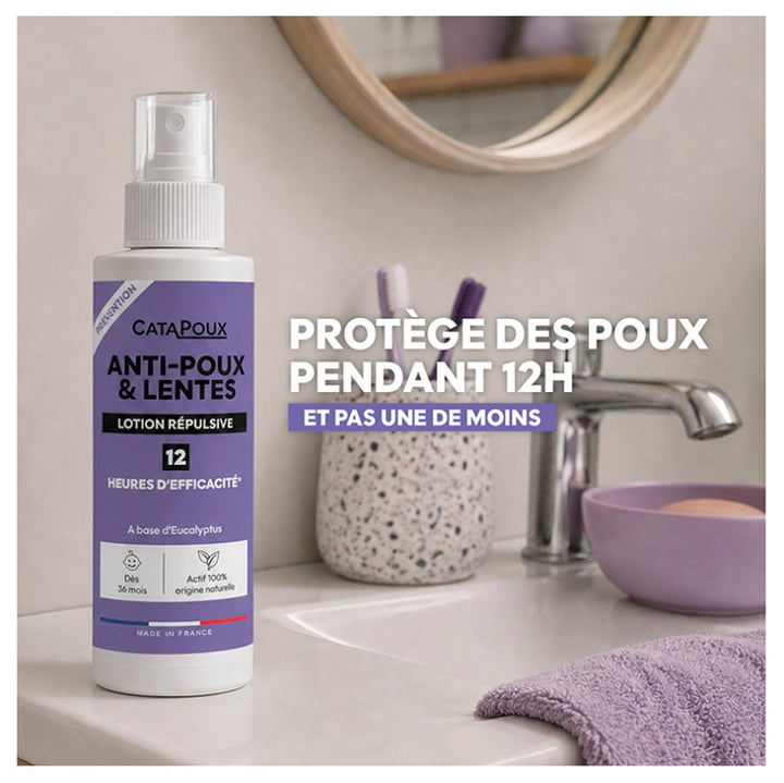 Catapoux Anti-lice repellent lotion 100 ml (3.38fl oz)