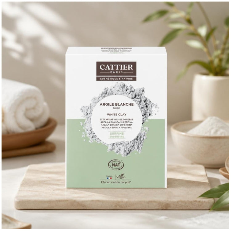 Cattier Arcilla blanca orgánica ultrasuave 200g