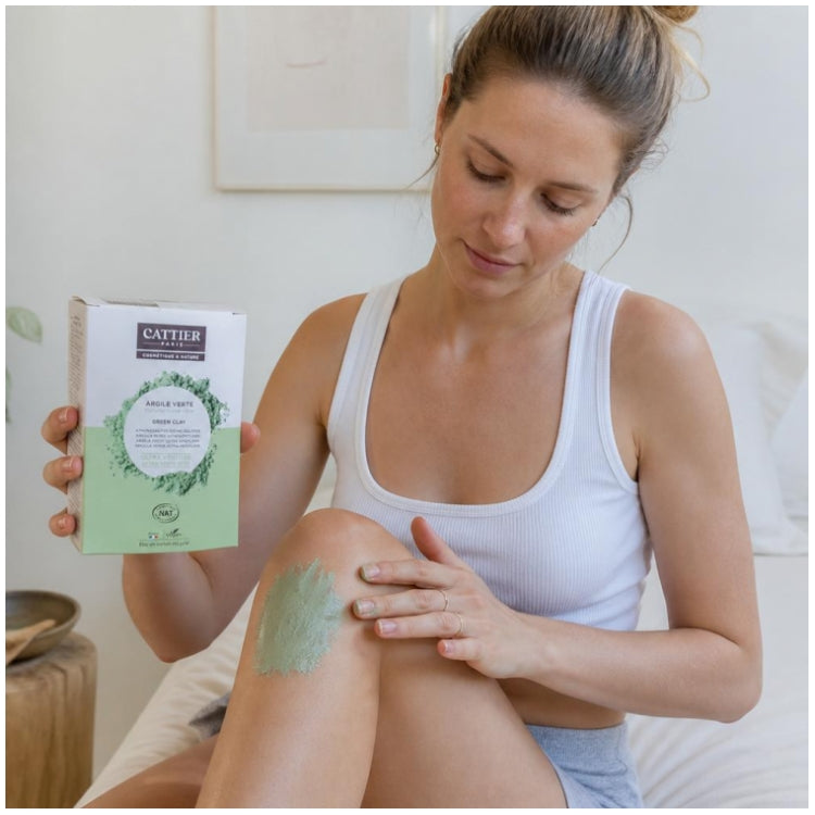 Cattier Clay Ultra-geventileerde groene klei 250g