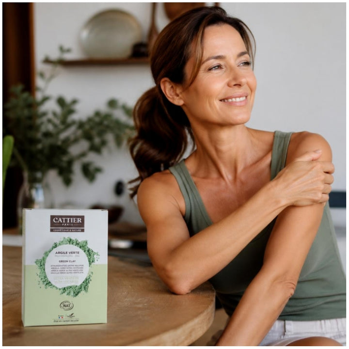 Cattier Clay Ultra-geventileerde groene klei 250g