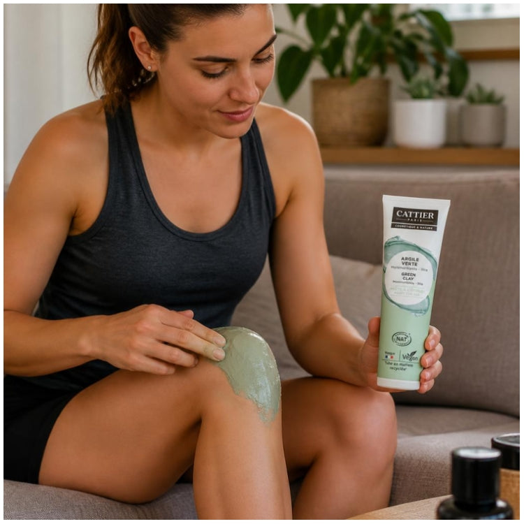 Cattier Ready For Use Green Clay for Combination to Oily Skin 400g (14.10 oz)