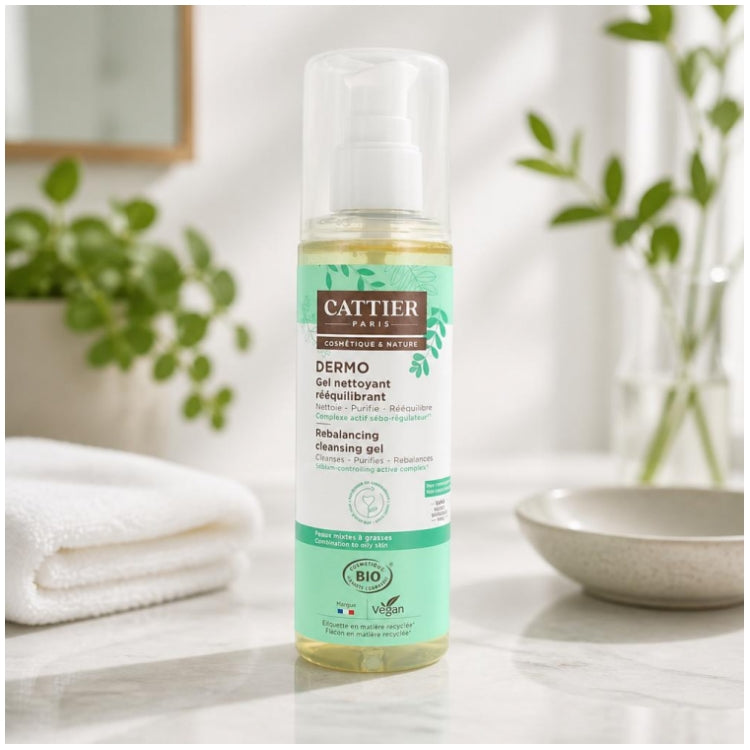 Cattier Dermo Balancing Cleansing Gel Combination to oily skin 200ml (6.76fl oz)